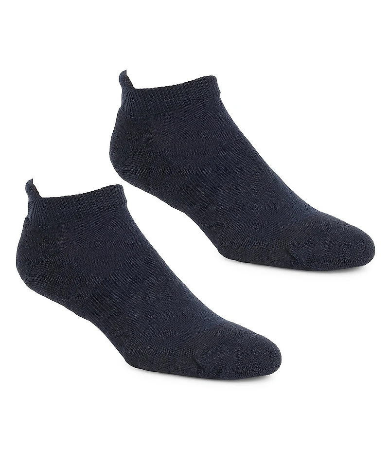 Gold Label Roundtree & Yorke Half-Cushion Performance Tab No-Show Socks 2-Pack
