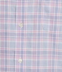 Gold Label Roundtree & Yorke Non-Iron Large Plaid Twill Sport Shirt