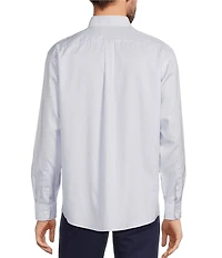 Gold Label Roundtree & Yorke Non-Iron Long Sleeve Geo Dot Print Sport Shirt