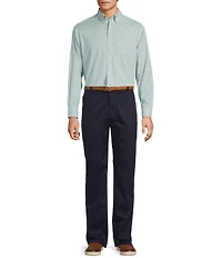 Gold Label Roundtree & Yorke Non-Iron Long Sleeve Geo Print Sport Shirt