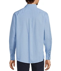 Gold Label Roundtree & Yorke Non-Iron Long Sleeve Medallion Print Sport Shirt