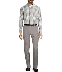 Gold Label Roundtree & Yorke Non-Iron Long Sleeve Check Sport Shirt