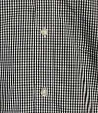 Gold Label Roundtree & Yorke Non-Iron Long Sleeve Small Checked Print Sport Shirt