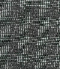 Gold Label Roundtree & Yorke Non-Iron Long Sleeve Small Plaid Jaspe Sport Shirt