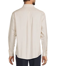 Gold Label Roundtree & Yorke Non-Iron Long Sleeve Solid Dobby Sport Shirt