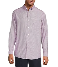 Gold Label Roundtree & Yorke Non-Iron Long Sleeve Solid Dobby Sport Shirt