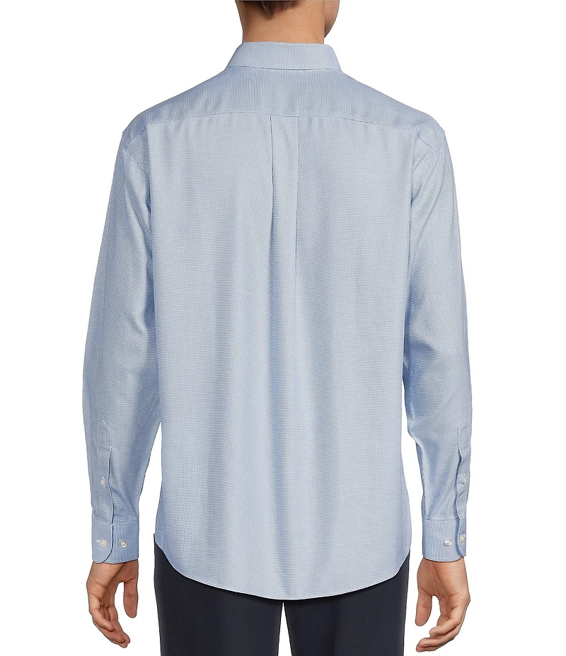 Gold Label Roundtree & Yorke Non-Iron Long Sleeve Solid Dobby Sport Shirt
