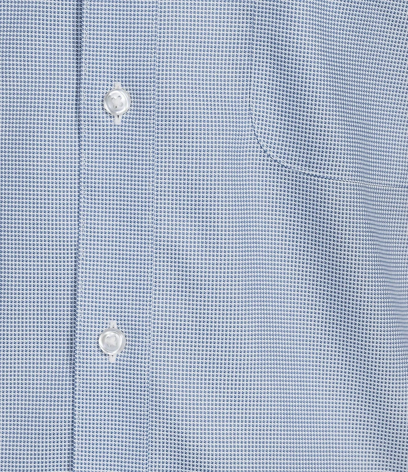 Gold Label Roundtree & Yorke Non-Iron Long Sleeve Solid Dobby Sport Shirt