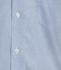 Gold Label Roundtree & Yorke Non-Iron Long Sleeve Solid Dobby Sport Shirt