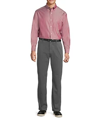 Gold Label Roundtree & Yorke Non-Iron Long Sleeve Solid Jaspe Sport Shirt