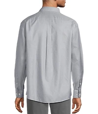 Gold Label Roundtree & Yorke Non-Iron Long Sleeve Solid Jaspe Sport Shirt