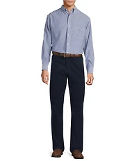 Gold Label Roundtree & Yorke Non-Iron Solid Linen Sport Shirt