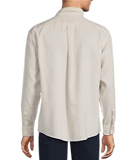 Gold Label Roundtree & Yorke Non-Iron Solid Linen Sport Shirt