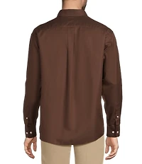Gold Label Roundtree & Yorke Non-Iron Long Sleeve Solid Twill Sport Shirt