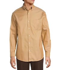 Gold Label Roundtree & Yorke Non-Iron Long Sleeve Solid Twill Sport Shirt