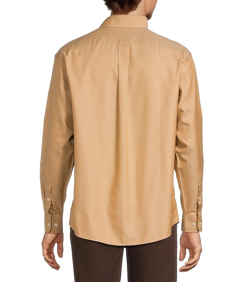 Gold Label Roundtree & Yorke Non-Iron Long Sleeve Solid Twill Sport Shirt