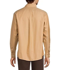 Gold Label Roundtree & Yorke Non-Iron Long Sleeve Solid Twill Sport Shirt