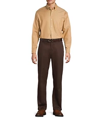 Gold Label Roundtree & Yorke Non-Iron Long Sleeve Solid Twill Sport Shirt