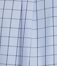 Gold Label Roundtree & Yorke Non-Iron Long Sleeve Windowpane Sport Shirt