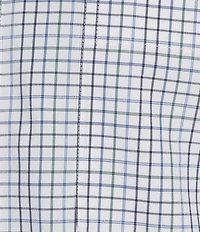Gold Label Roundtree & Yorke Non-Iron Long Sleeve Windowpane Sport Shirt