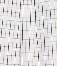 Gold Label Roundtree & Yorke Non-Iron Long Sleeve Windowpane Sport Shirt