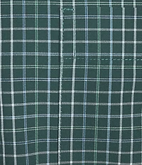 Gold Label Roundtree & Yorke Non-Iron Long Sleeve Windowpane Sport Shirt