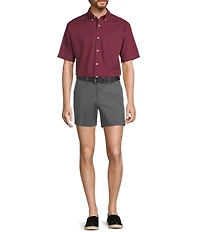 Gold Label Roundtree & Yorke Non-Iron Short Sleeve Solid Sport Shirt
