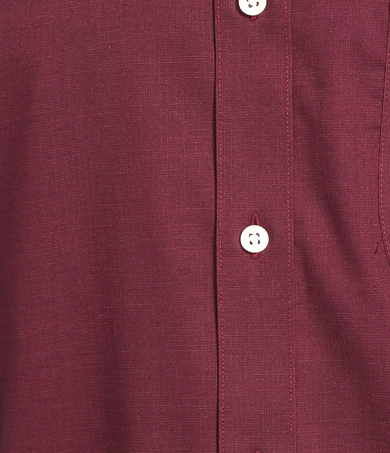 Gold Label Roundtree & Yorke Non-Iron Short Sleeve Solid Sport Shirt