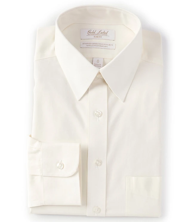 slim fit dress slacks Gold Label Short Sleeves  Brachsoni Shirts
