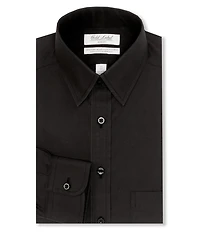 Gold Label Roundtree & Yorke Slim Fit Non-Iron Point Collar Solid Dress Shirt