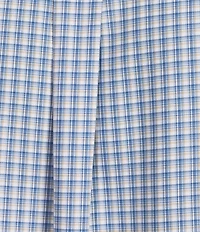 Gold Label Roundtree & Yorke Non-Iron Small Plaid Twill Sport Shirt