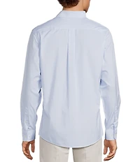 Gold Label Roundtree & Yorke Slim Fit Non-Iron Long Sleeve Geometric Print Sport Shirt