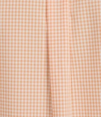 Gold Label Roundtree & Yorke Slim Fit Non-Iron Short Sleeve Gingham Print Sport Shirt