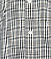 Gold Label Roundtree & Yorke Slim Fit Non-Iron Short Sleeve Plaid Sport Shirt