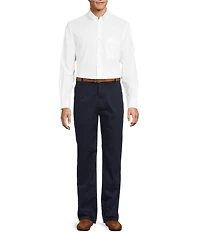 Gold Label Roundtree & Yorke Slim Fit Non-Iron Solid Dobby Sport Shirt