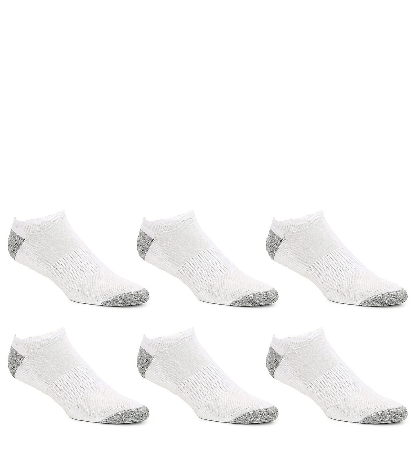 Gold Label Roundtree & Yorke Sport No-Show Athletic Socks 6-Pack