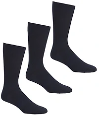 Gold Label Roundtree & Yorke Striped Crew Socks 3-Pack