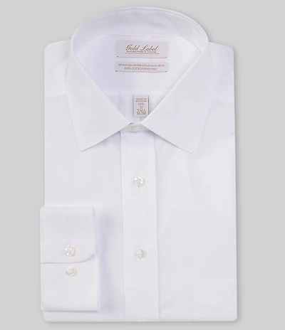 Gold Label Roundtree & Yorke Big & Tall Non-Iron Spread Collar Dress Shirt