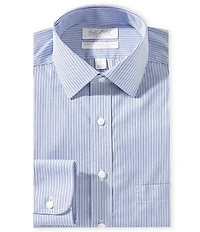 Gold Label Roundtree & Yorke William Slim Fit Non-Iron Spread Collar Striped Dress Shirt