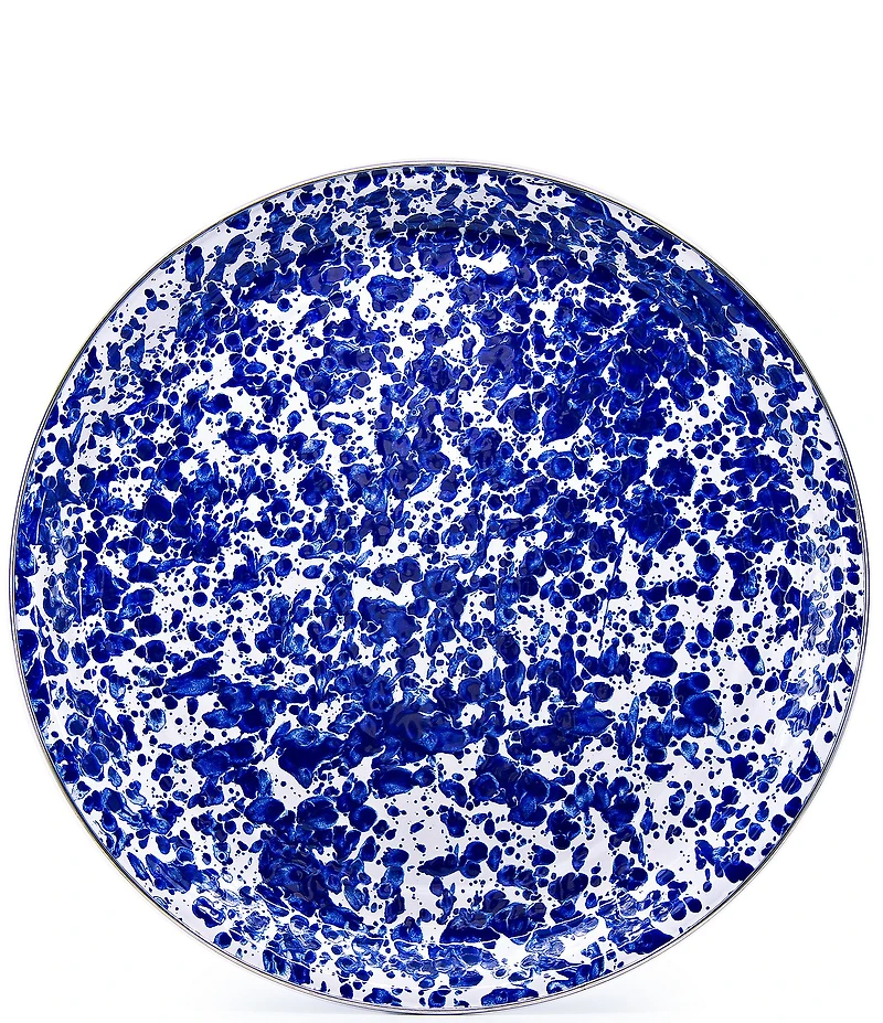 Golden Rabbit Enamelware Swirl Tray