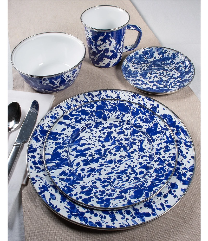 Golden Rabbit Enamelware Swirl Tray