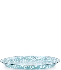 Golden Rabbit Enamelware Swirl Tray