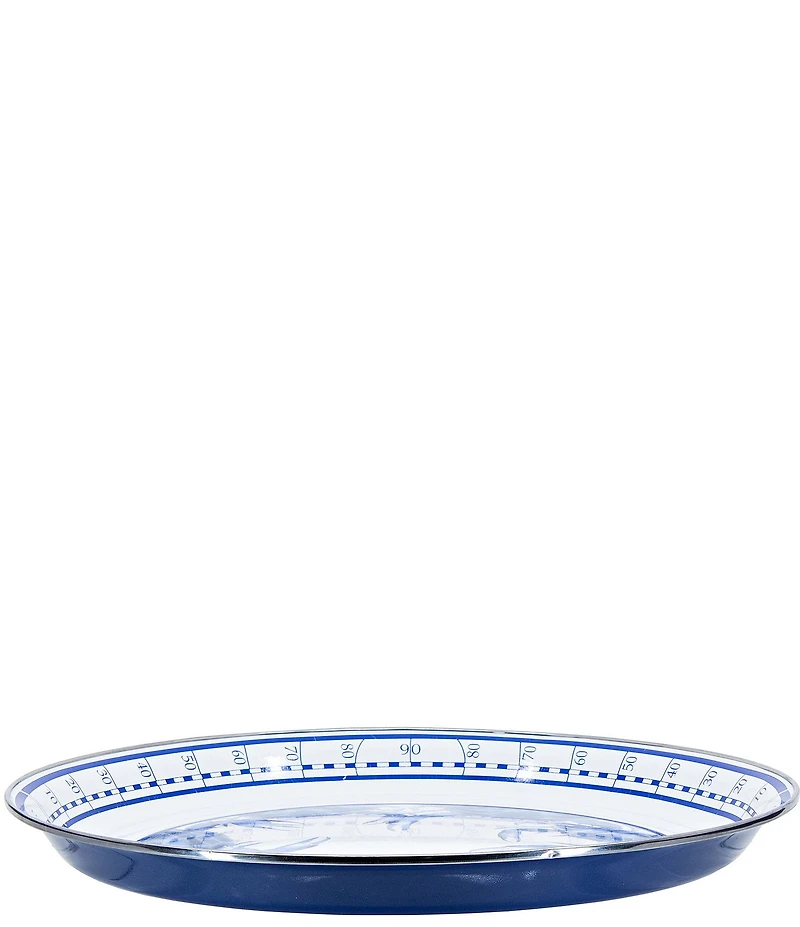 Golden Rabbit Blue Crab Medium Tray