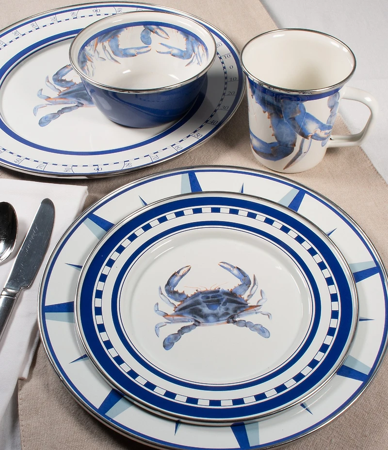 Golden Rabbit Blue Crab Medium Tray
