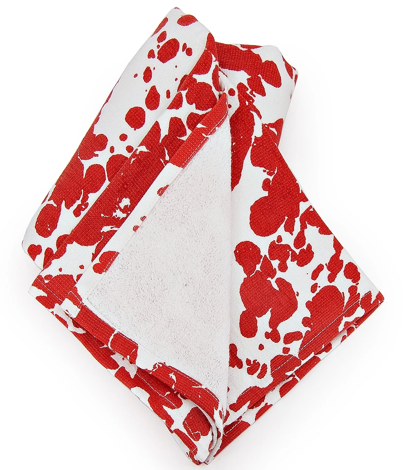 Golden Rabbit Cotton Swirl Kitchen Towels, Set of 2