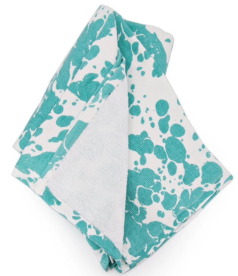 Golden Rabbit Cotton Swirl Kitchen Towels, Set of 2