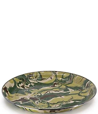Golden Rabbit Enamelware Camouflage Medium Tray