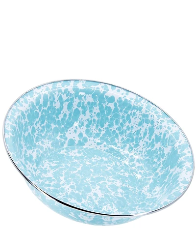 Golden Rabbit Enamelware Swirl Serving Bowl
