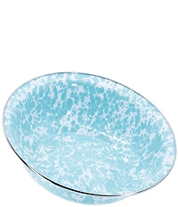 Golden Rabbit Enamelware Swirl Serving Bowl