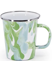 Golden Rabbit Enamelware Modern Monet Latte Mugs, Set of 4